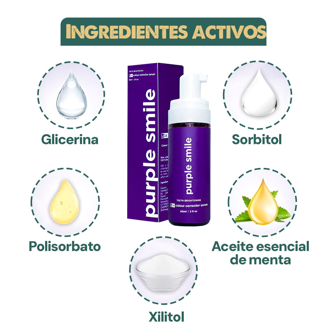 Purple Smile | Dientes blancos sin sensibilidad ✨