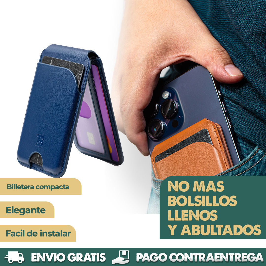 Billetera Magnética | Guarda tus tarjetas con estilo y comodidad