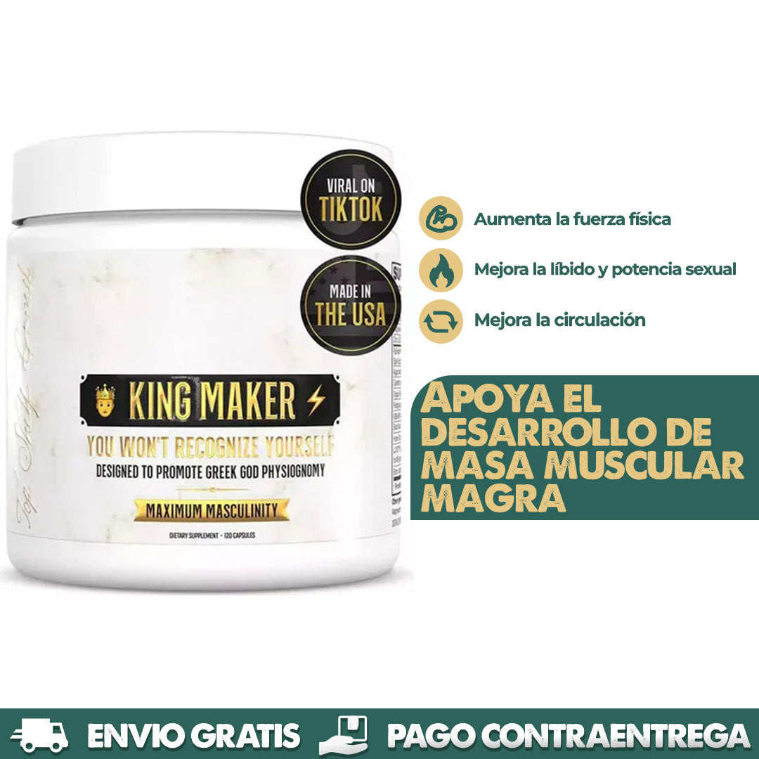 KING MAKER | Suplemento Masculino 13 en 1