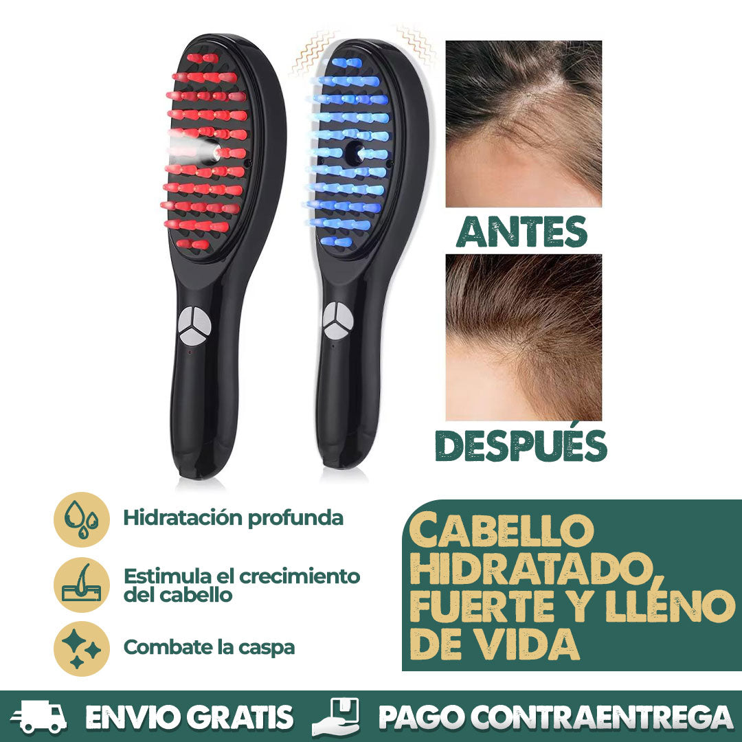 Hair Reborn | Cepillo para darle fuerza y brillo natural a tu cabello
