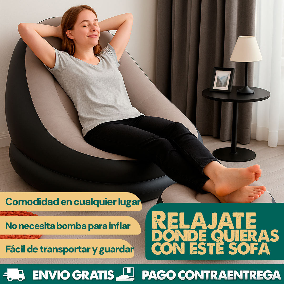 SofáLibre – Comodidad inflable en segundos