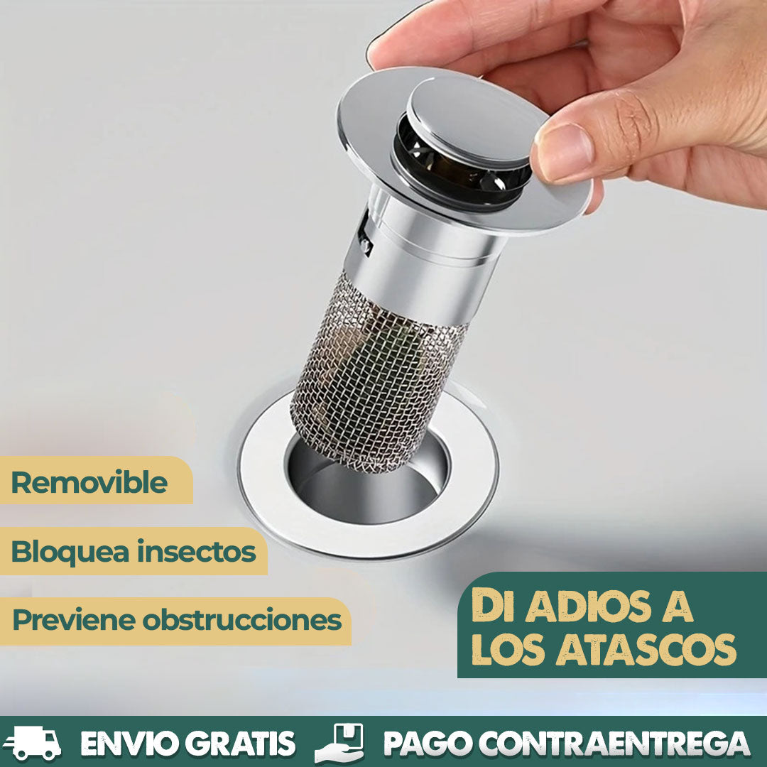 HairTrap Pro | Tapón Inteligente para Lavamanos