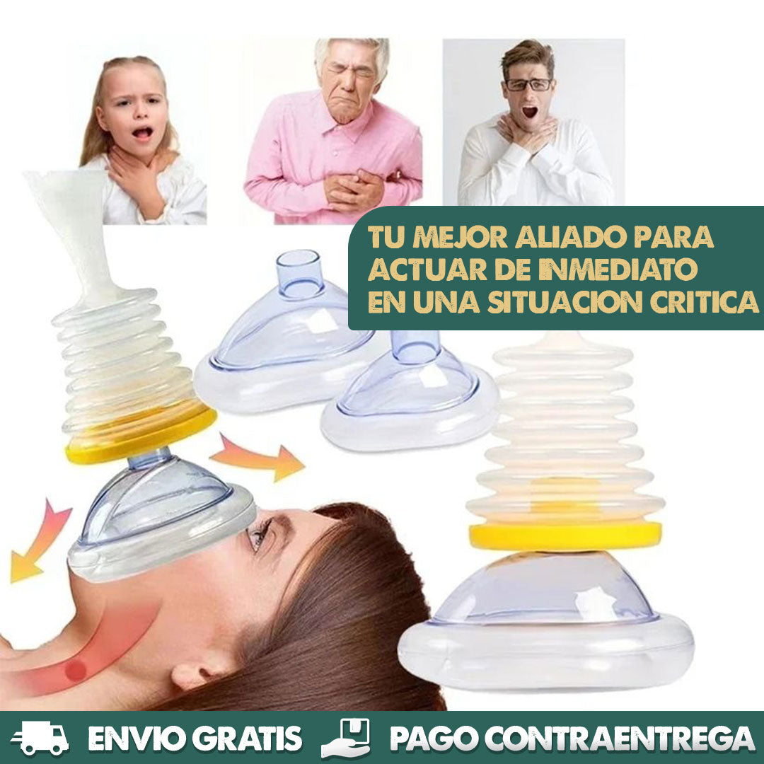LifeVac | Dispositivo Anti Asfixia Familiar 🎁 REGALO: 2 caretas