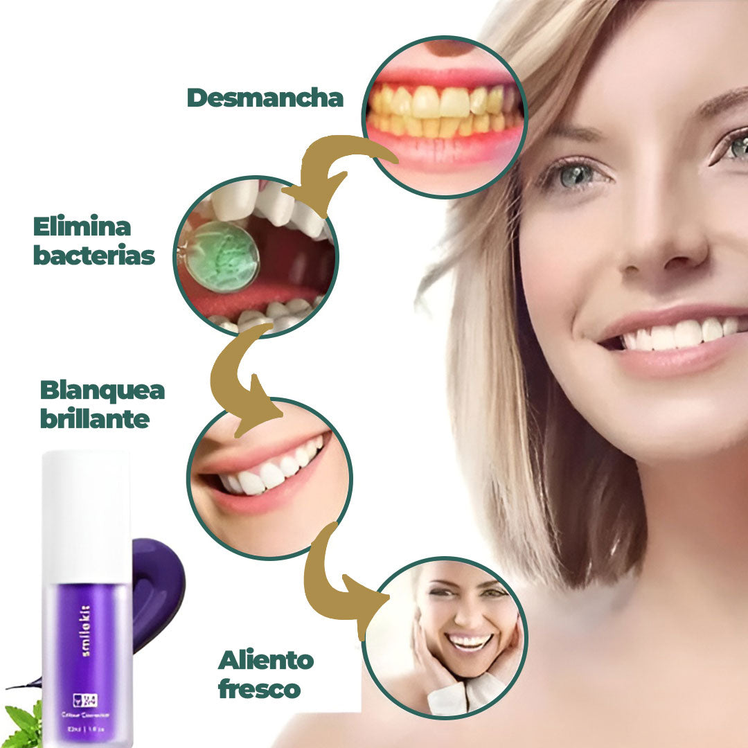 Purple Smile | Dientes blancos sin sensibilidad ✨
