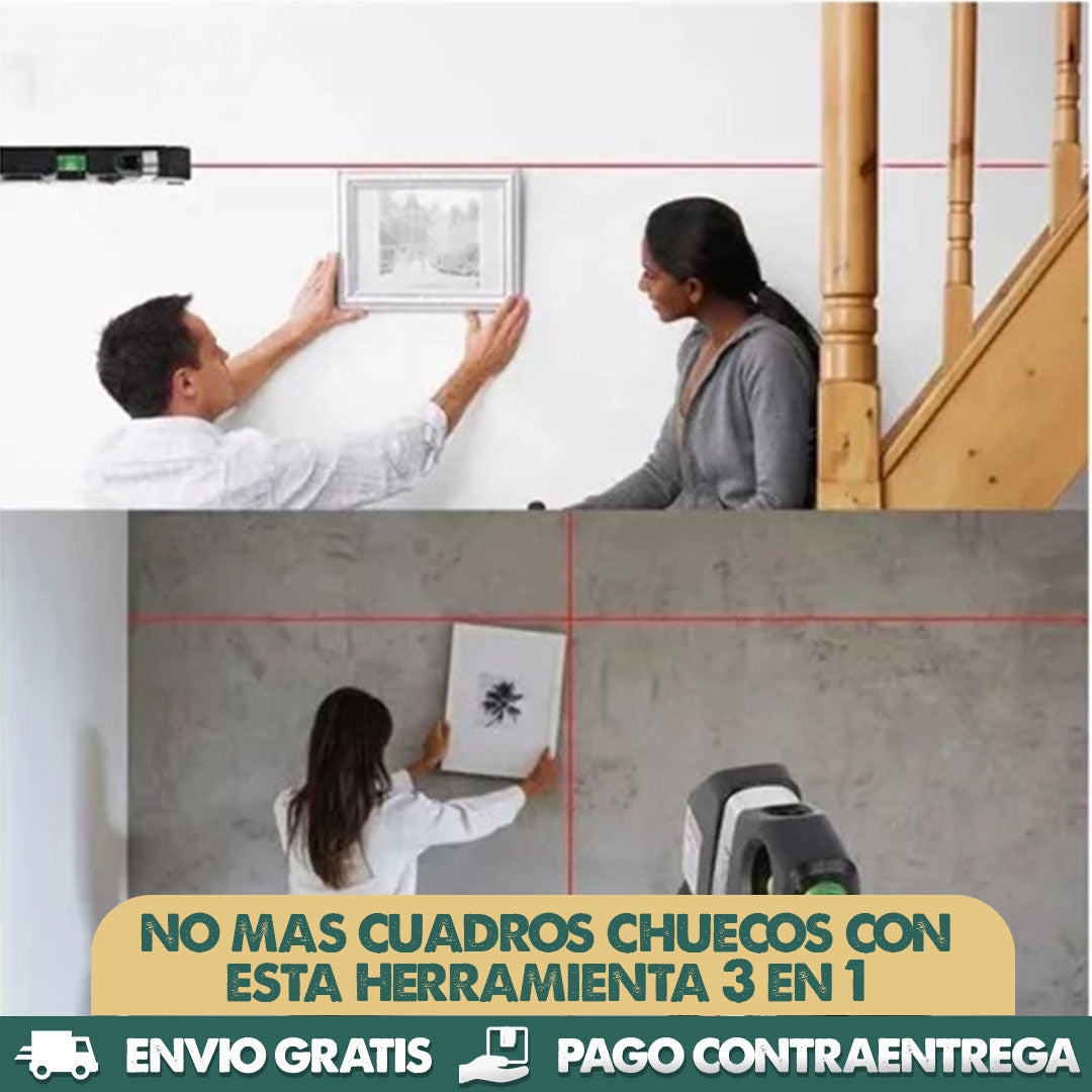 AlignMate™ – Herramienta Medidor Láser Todo en Uno
