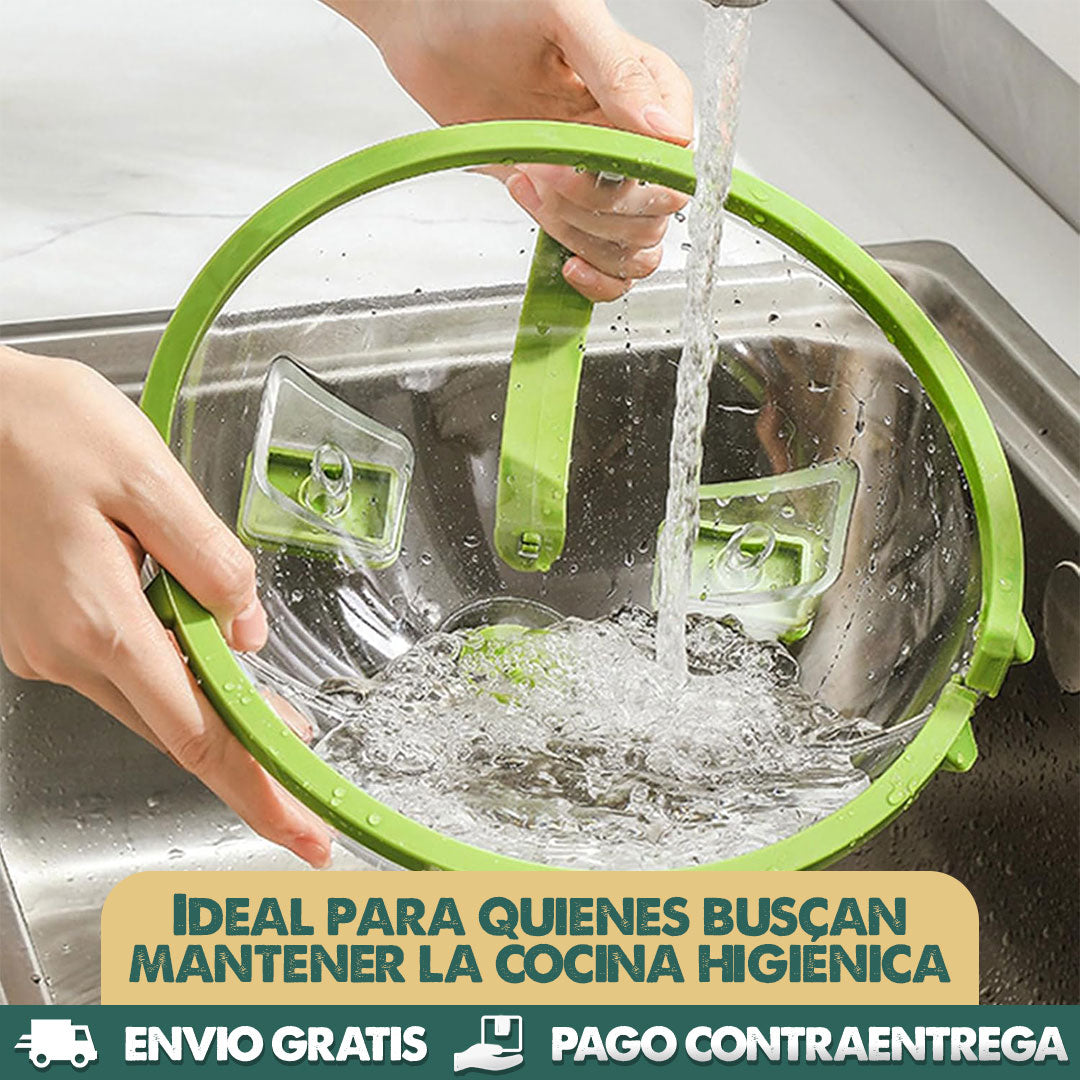CoverFresh | Tapa protectora con vapor para microondas