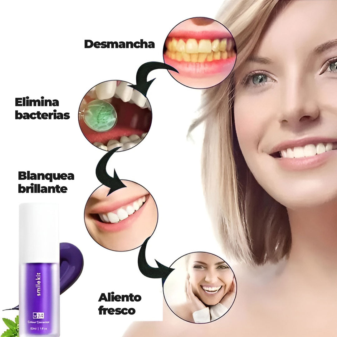 Purple Smile | Dientes blancos sin sensibilidad