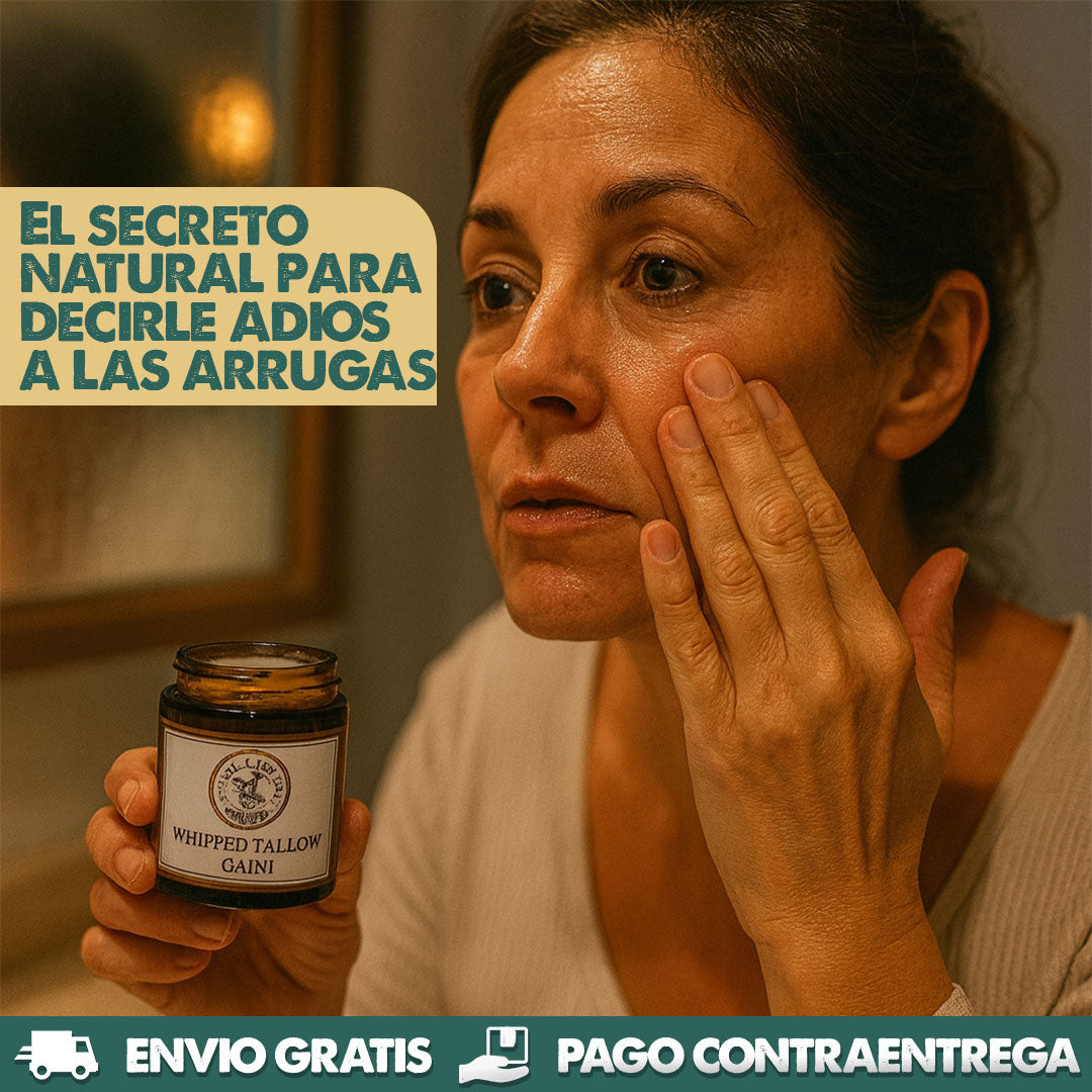 Whipped Tallow Balm | Bálsamo Natural que Borra Líneas de Expresión