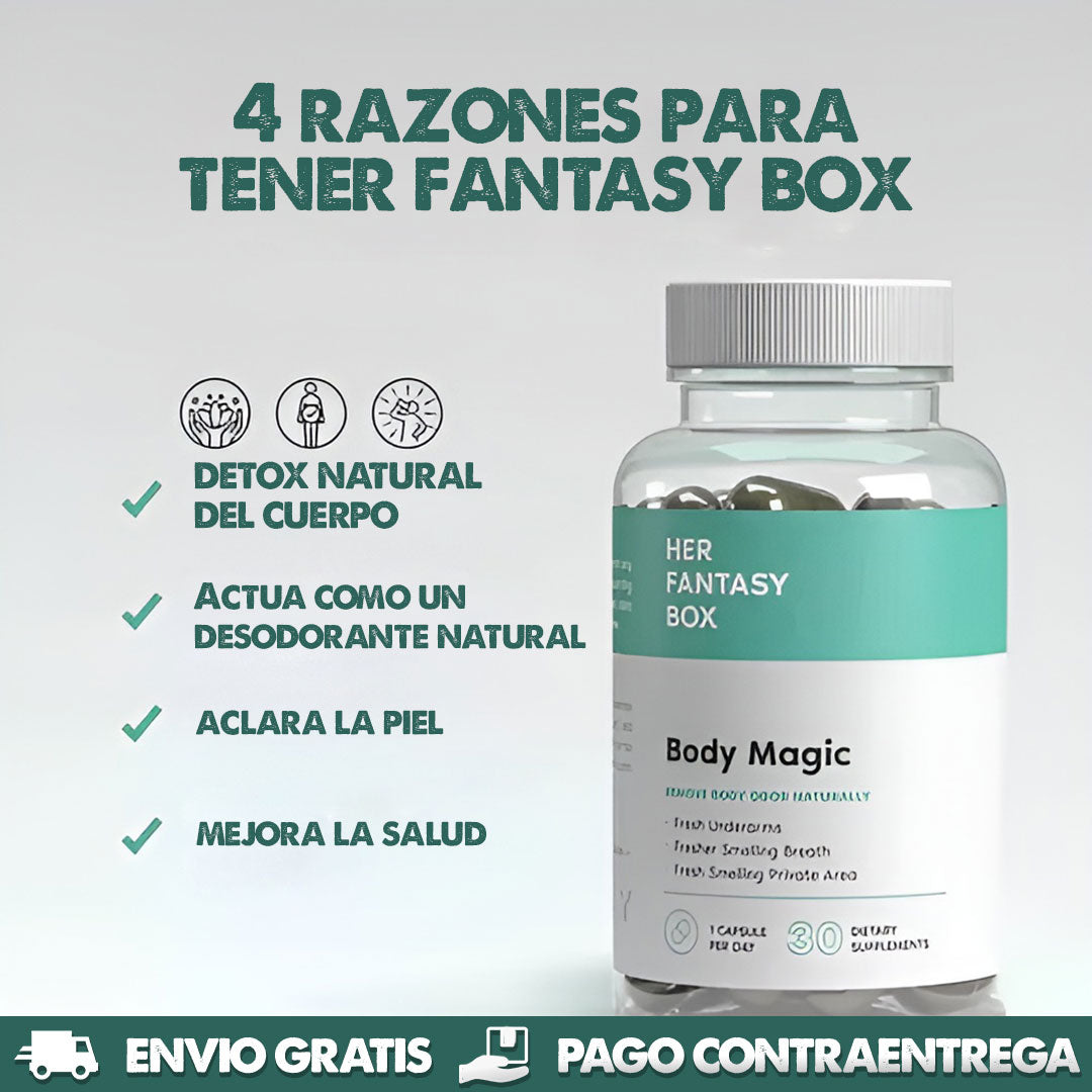 Fantasy Box | Dile adiós a todos los malos olores corporales