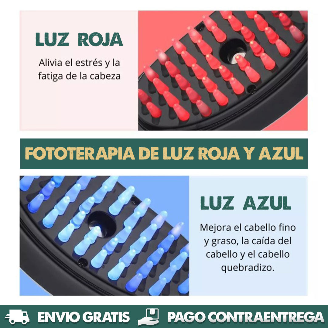 Hair Reborn | Cepillo para darle fuerza y brillo natural a tu cabello