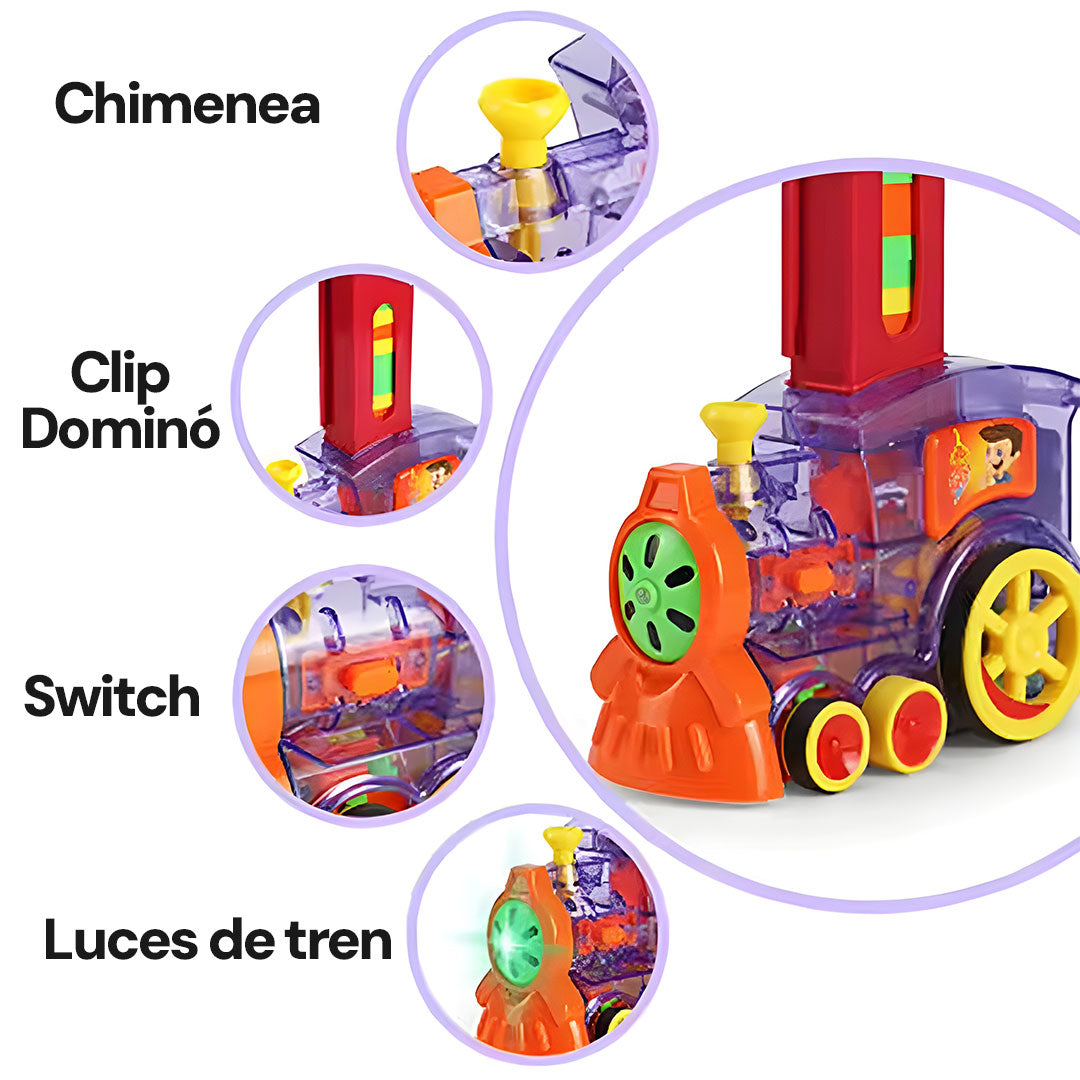 Tren Domino Mágico | Aprende Jugando