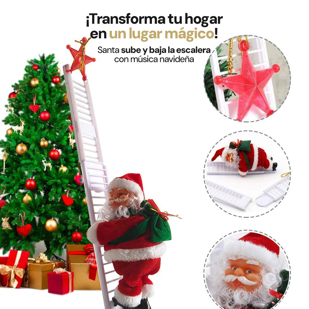 Escalera Musical de Papa Noel | Sorprende esta Navidad