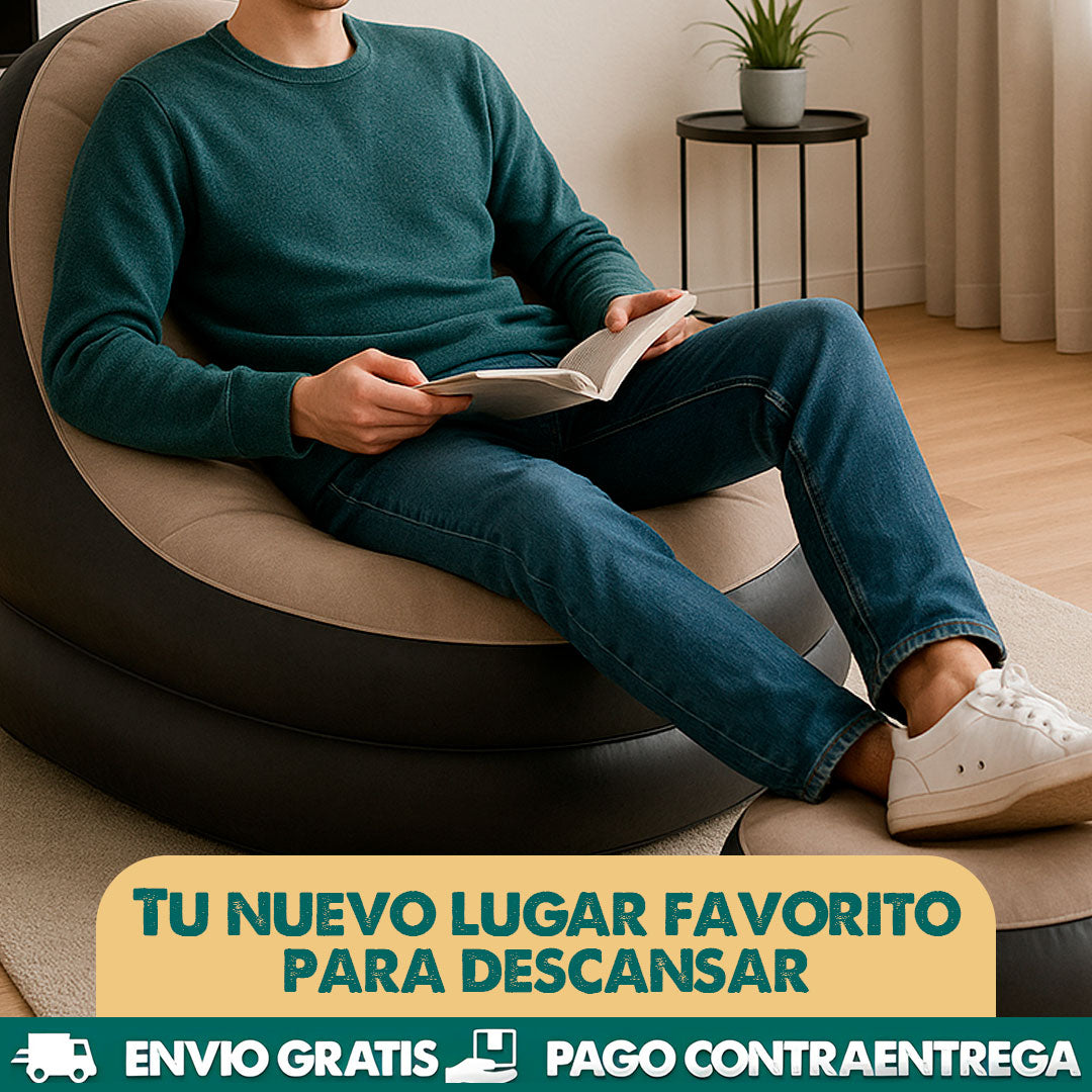SofáLibre – Comodidad inflable en segundos