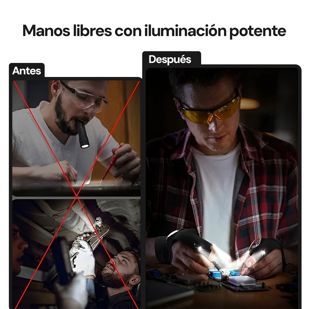 Guante Luminoso Pro | ¡Obtén una mano extra!