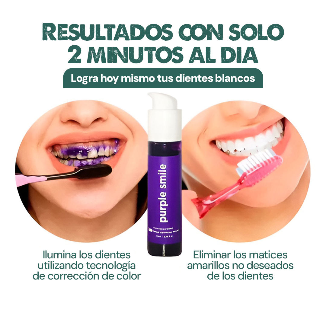 Purple Smile | Dientes blancos sin sensibilidad ✨