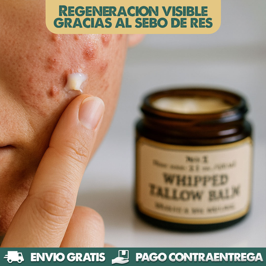 WHIPPED TALLOW BALM | Bálsamo natural que elimina el acné