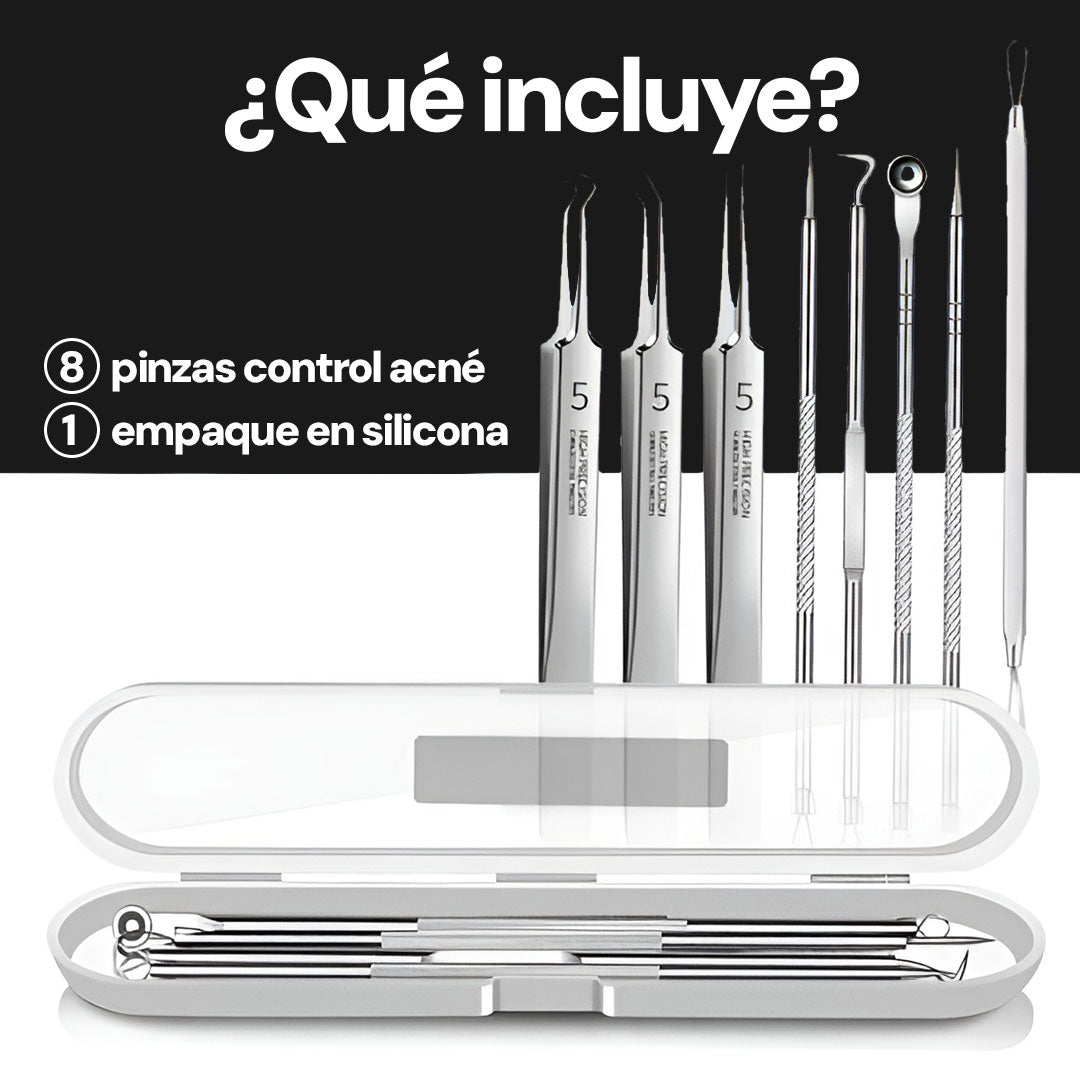 Espinillas Vanish | Pinzas ultrafinas para espinillas * 8 piezas