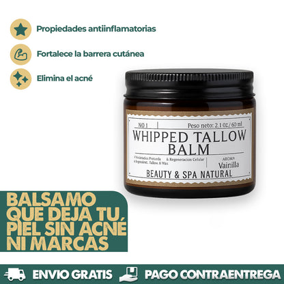 WHIPPED TALLOW BALM | Bálsamo natural que elimina el acné