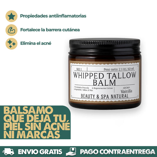 WHIPPED TALLOW BALM | Bálsamo natural que elimina el acné