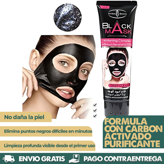Black Mask | Suaviza la piel de tu rostro en segundos