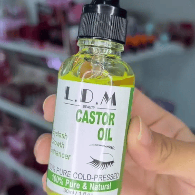 Castor Oil | Pestañas y Cejas más fuertes y densas