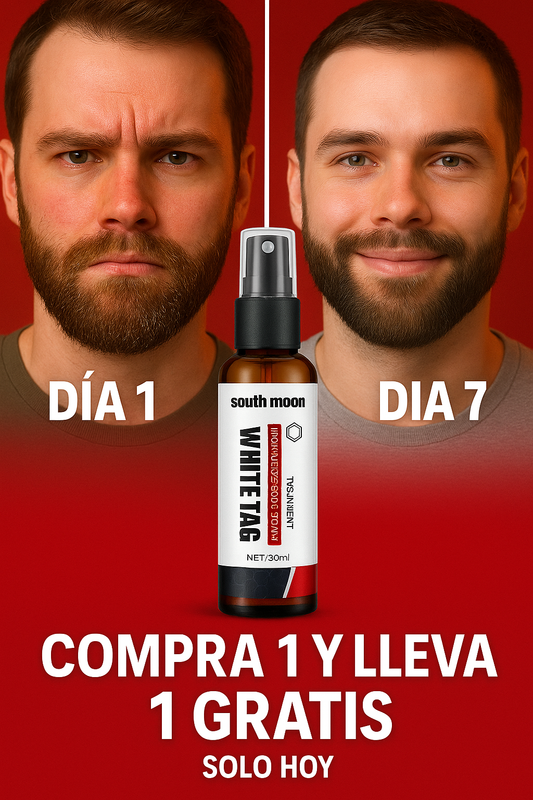 SPRAY WHITE TAG| ELIMINA LA CASPA Y ESCAMACIÓN