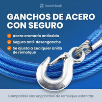 Cable de Seguridad DocksLocks Pro para Remolque x5mts - 5