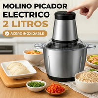 Procesador de Alimentos Eléctrico Ganiza con Doble Tazón | ¡Adiós a Picar por Horas! - 1