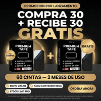 Cinta Antironquidos Mouth Tape Premium | COMPRA 30 Y RECIBE 30 GRATIS - 2