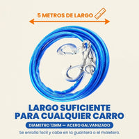 Cable de Seguridad DocksLocks Pro para Remolque x5mts - 7