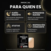 Cinta Antironquidos Mouth Tape Premium | COMPRA 30 Y RECIBE 30 GRATIS - 6