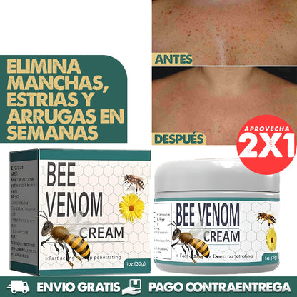 BEE VENOM 2x1 | Elimina el dolor, recomendada por dermatologos