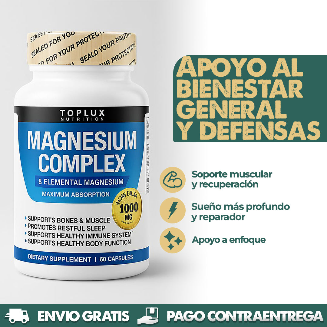Magnesium Complex - Bienestar y salud general