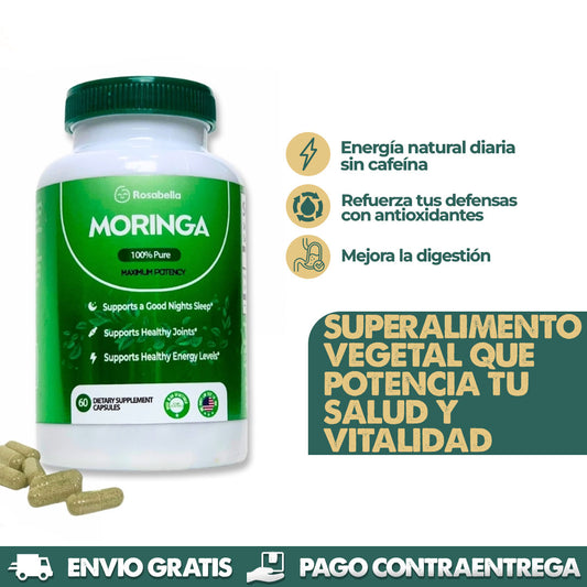 Cápsulas de Moringa | Potencia tu salud
