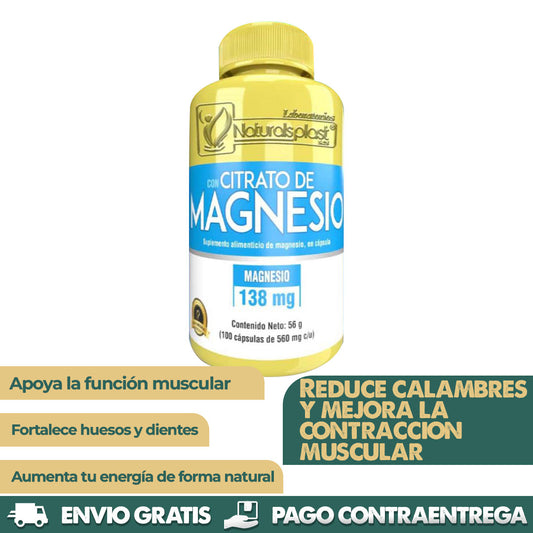 Naturalsplast Magnesio | Mejora la circulación