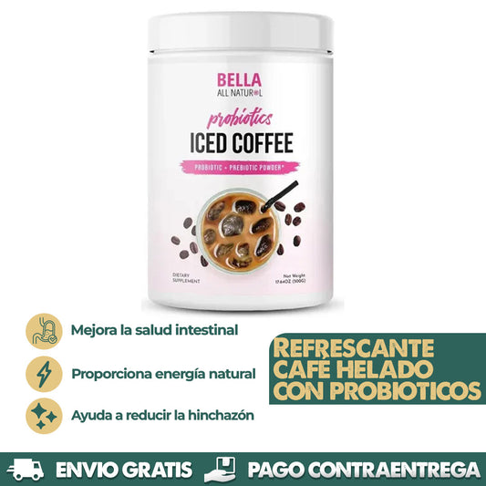 Probiotics Iced Coffee | Café helado probiótico para tu digestión