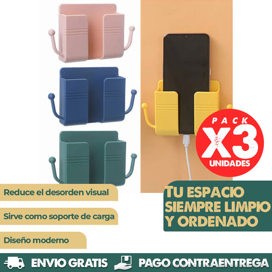 ChargeNest X3 unds | Organizador para celular y control