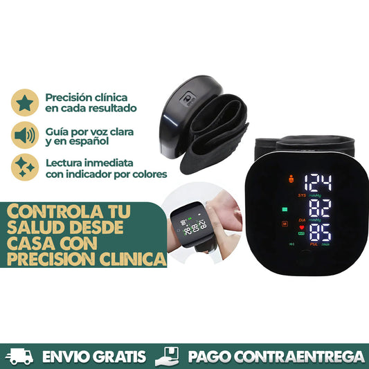 LifeTrack Health – Tensiómetro Digital con Voz