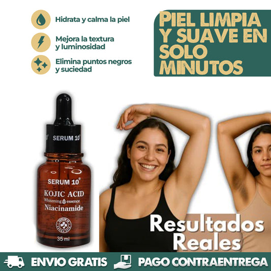 Acid Kojic + Niacinamide | Aclara manchas y melasma con resultados visibles 🌿