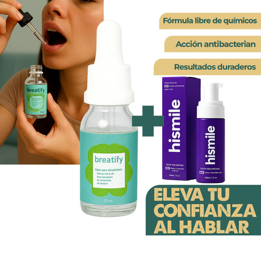 Breatify + hiSmile | Dile adiós al mal aliento y ten una sonrisa radiante