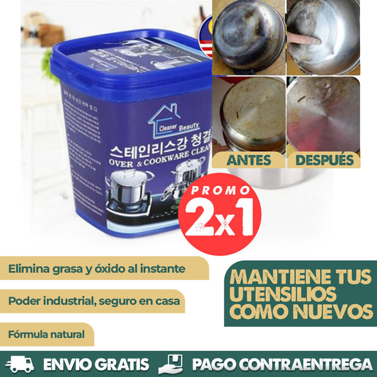 Cleaner Beauty 2x1 | Devuelve el brillo a tus utensilios