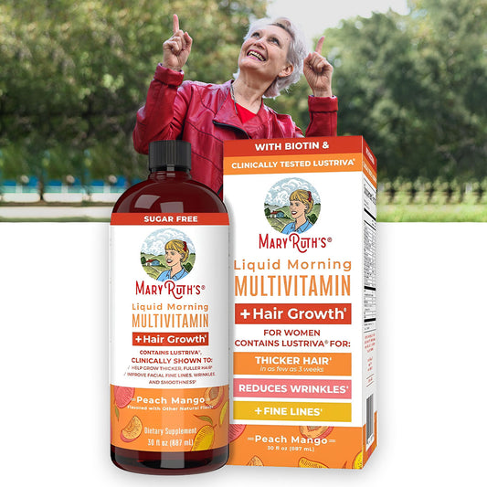 Multivitamínico Mary Ruth's | Cabello más grueso y voluminoso
