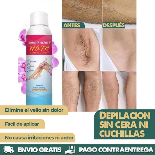 Bonvita Beauty Hair | Spray Depilador Instantáneo