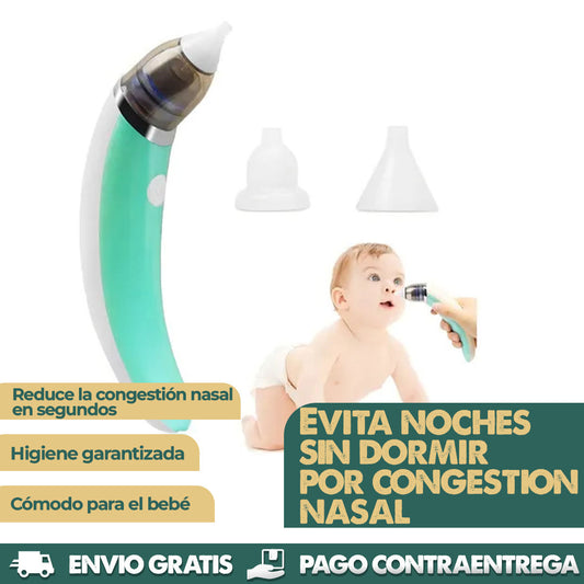 BabyClear™ – Aspirador Nasal Eléctrico para Bebés