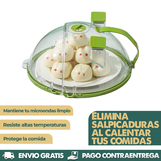 CoverFresh | Tapa protectora con vapor para microondas