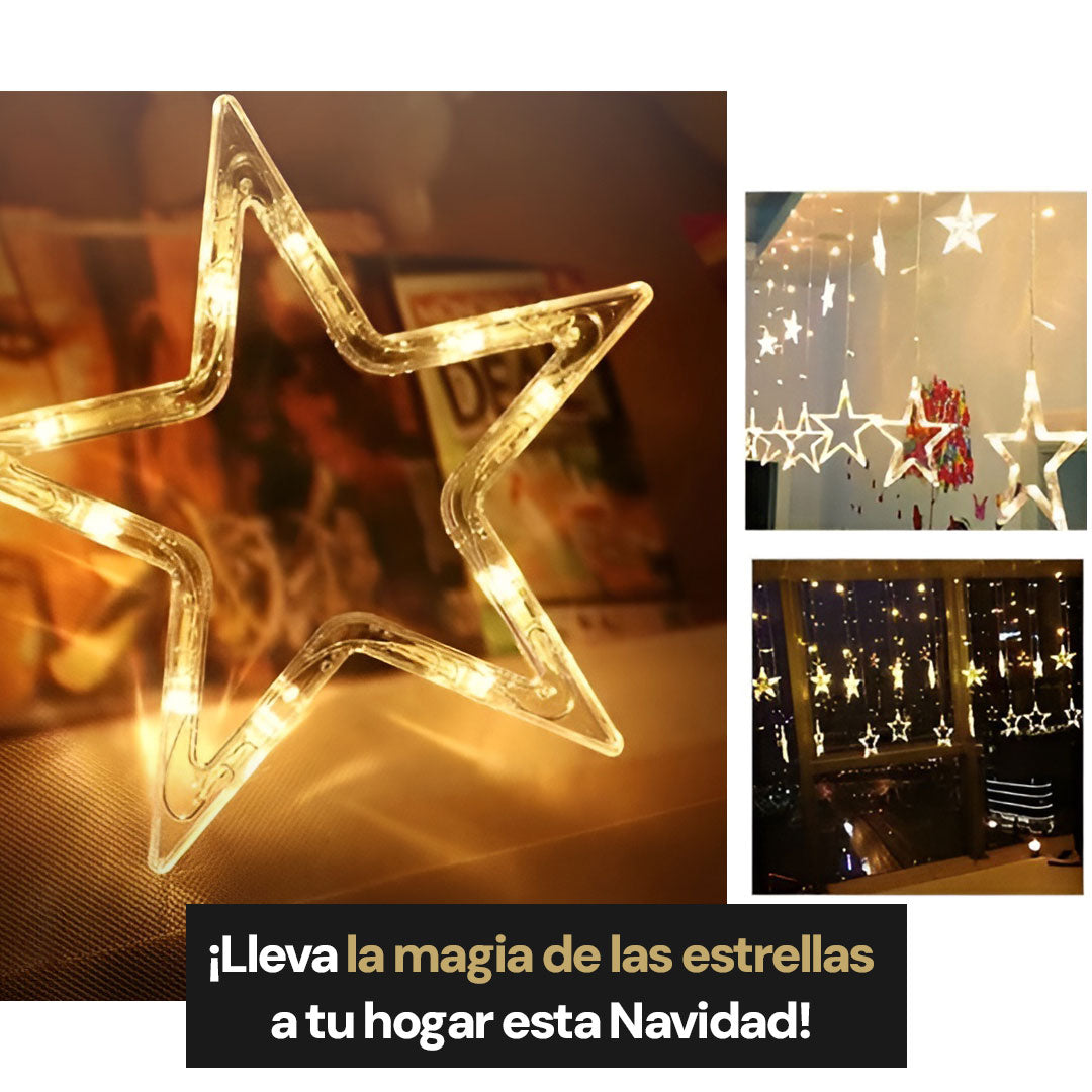 Luces LED de Estrellas | Llena tu Casa de Magia en Navidad