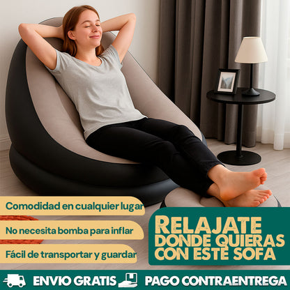 SofáLibre – Comodidad inflable en segundos