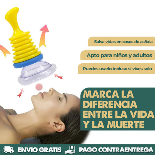 LifeVac | Dispositivo Anti Asfixia Familiar 🎁 REGALO: 2 caretas
