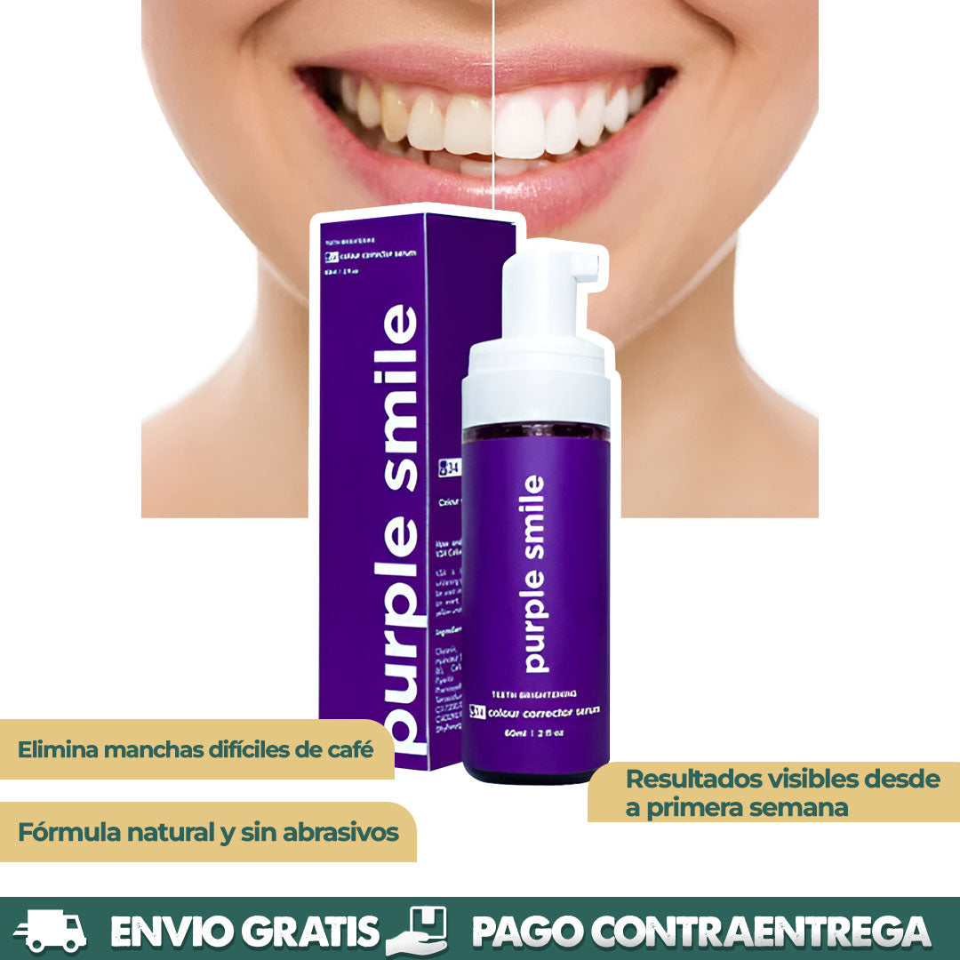 Purple Smile | Dientes blancos sin sensibilidad ✨