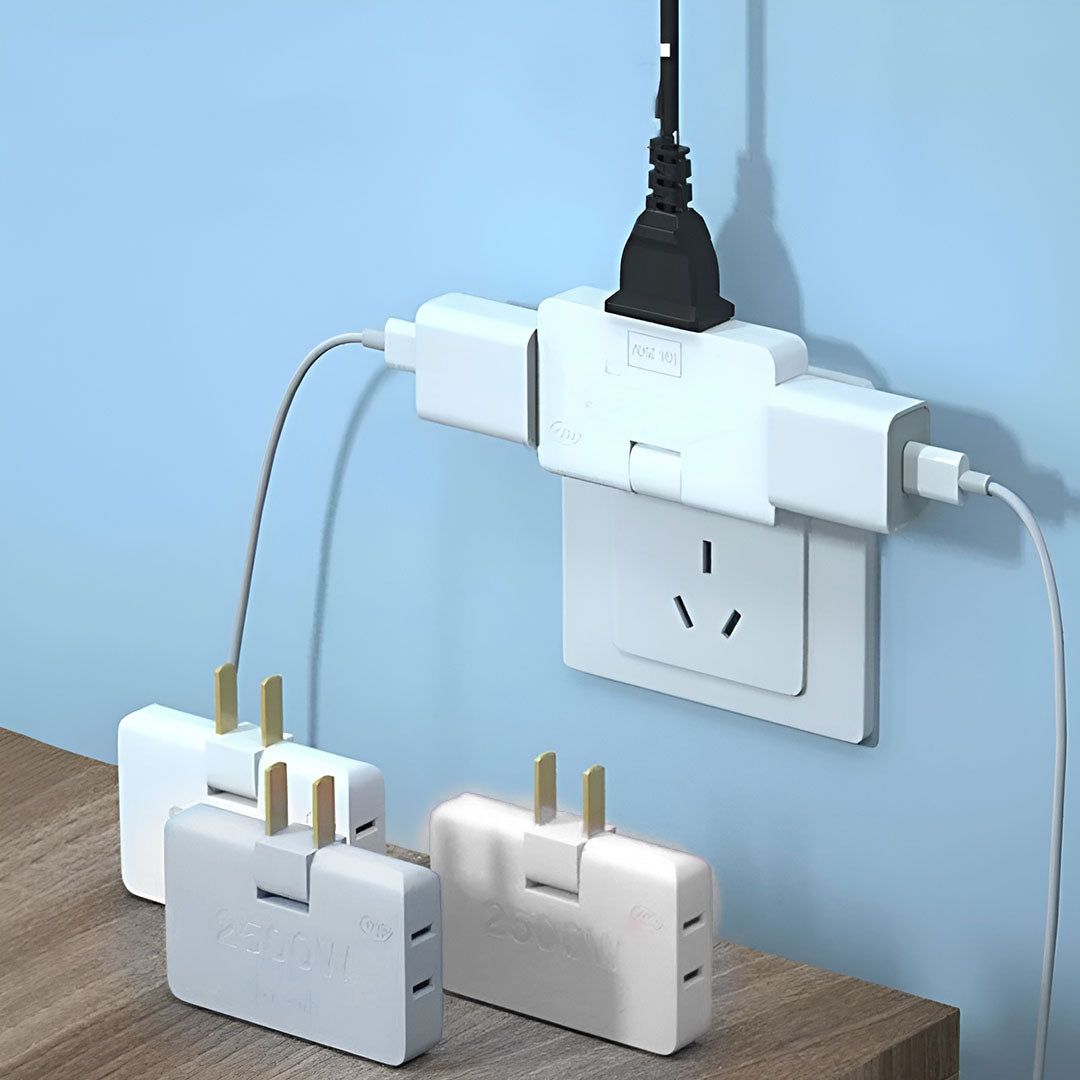 PowerPlug  | Tu casa más organizada y sin cables enredados X 3 UNIDADES